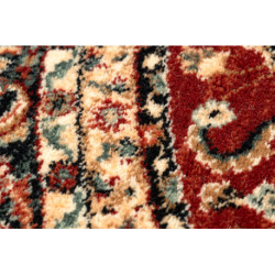 Dywan wełniany KASHQAI 4362 300 koło ornament bordo / czarny koło 160cm Dywan wełniany KASHQAI 4362 300 koło ornament bordo / czarny koło 160cm
