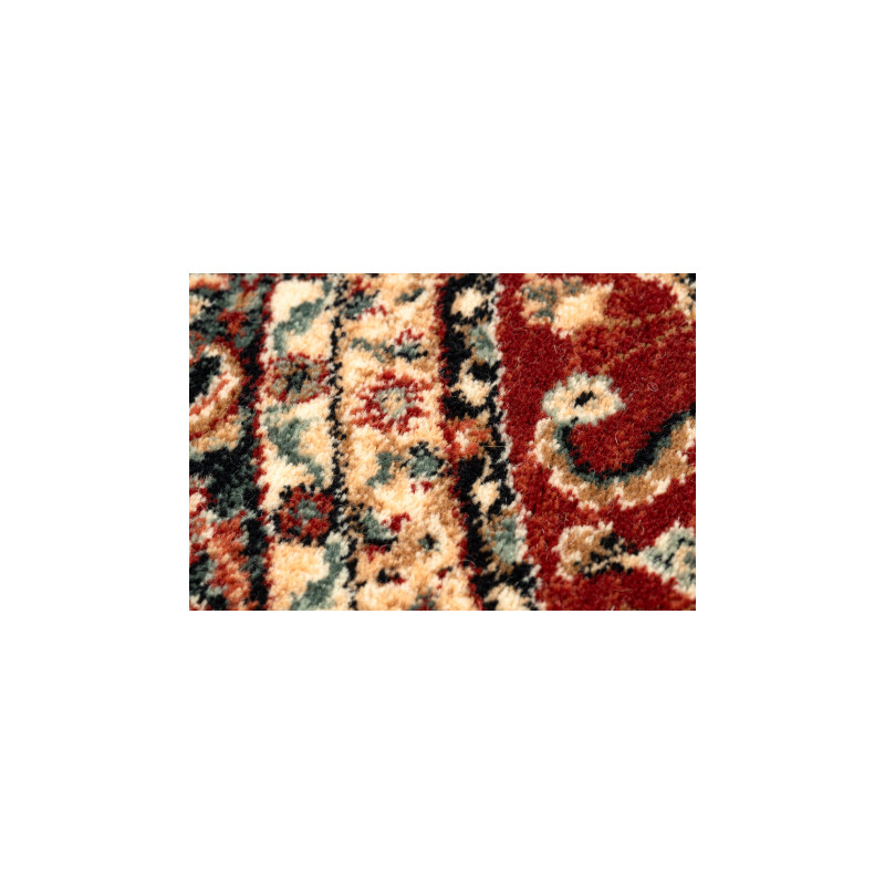 Dywan wełniany KASHQAI 4362 300 koło ornament bordo / czarny koło 160cm Dywan wełniany KASHQAI 4362 300 koło ornament bordo / czarny koło 160cm