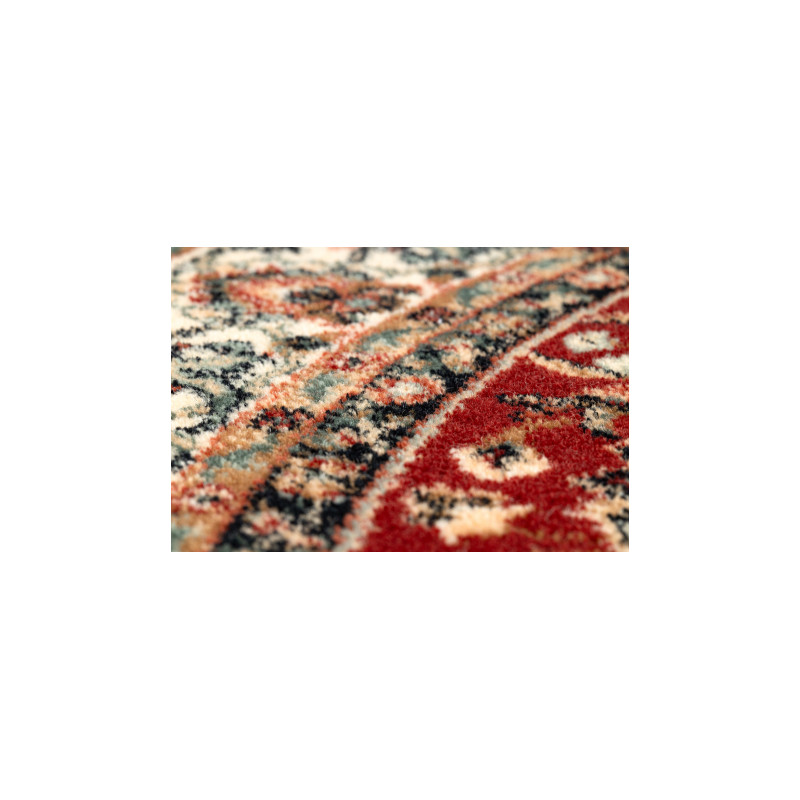 Dywan wełniany KASHQAI 4362 302 koło ornament bordo / beż koło 120cm Dywan wełniany KASHQAI 4362 302 koło ornament bordo / beż koło 120cm