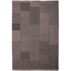 Dywan Indiana 08534A JUTE / BLACK 160x225cm