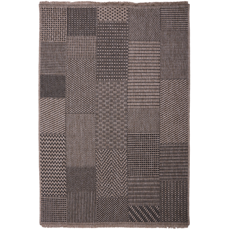 Dywan Indiana 08534A JUTE / BLACK 160x225cm