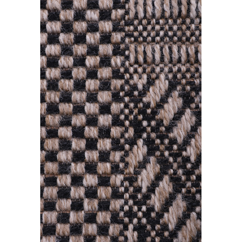 Dywan Indiana 08534A JUTE / BLACK 160x225cm