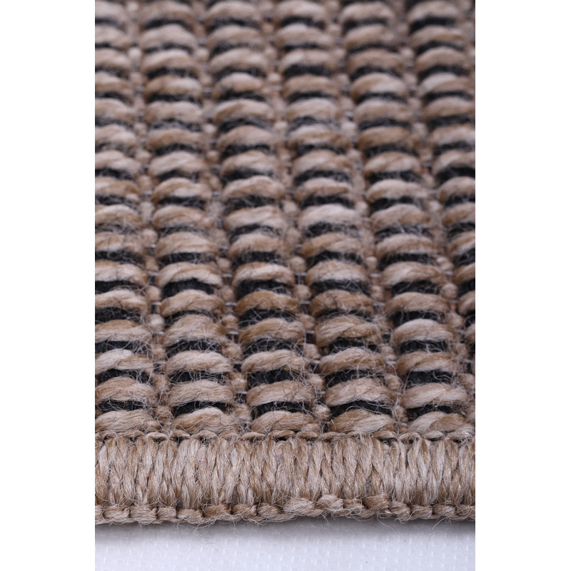 Dywan Indiana 08534A JUTE / BLACK 160x225cm