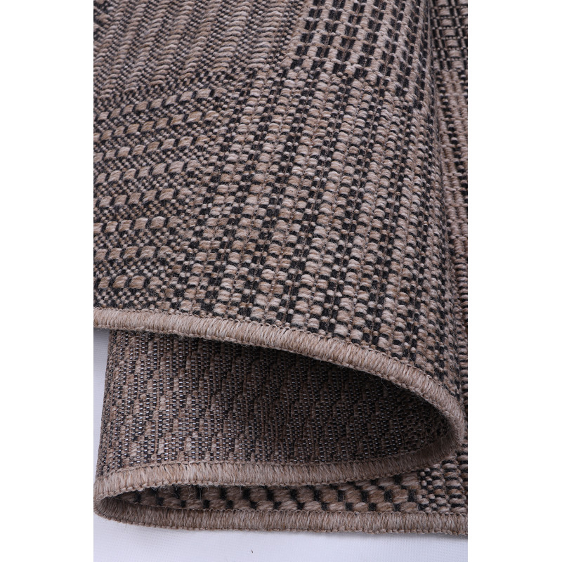 Dywan Indiana 08534A JUTE / BLACK 160x225cm