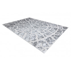 Dywan MEFE nowoczesny  6185 Pień drzewo drewno - Strukturalny, dwa poziomy runa szary 160x220cm