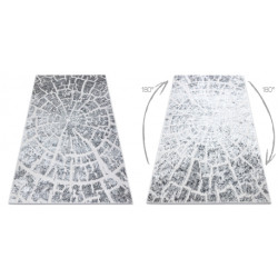Dywan MEFE nowoczesny 6185 Pień drzewo drewno - Strukturalny, dwa poziomy runa szary 280x370cm Dywan MEFE nowoczesny 6185 Pień drzewo drewno - Strukturalny, dwa poziomy runa szary 280x370cm