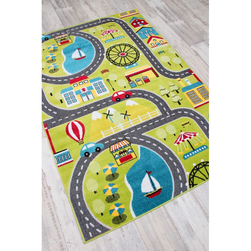 Dywan Streets 594 GREEN 100x150cm Dywan Streets 594 GREEN 100x150cm