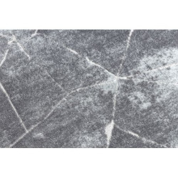 Dywan MEFE nowoczesny  Koło 2783 Marmur - Strukturalny, dwa poziomy runa ciemnoszary koło 100cm