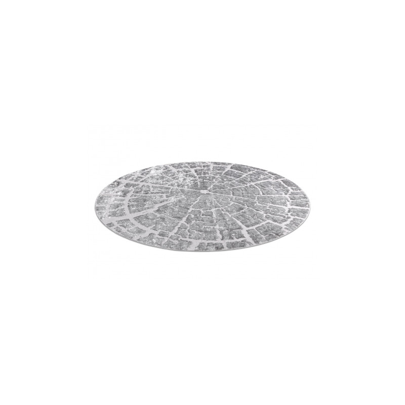 Dywan MEFE nowoczesny Koło 6185 Pień drzewo drewno - Strukturalny, dwa poziomy runa szary koło 200cm Dywan MEFE nowoczesny Koło 6185 Pień drzewo drewno - Strukturalny, dwa poziomy runa szary koło 200cm