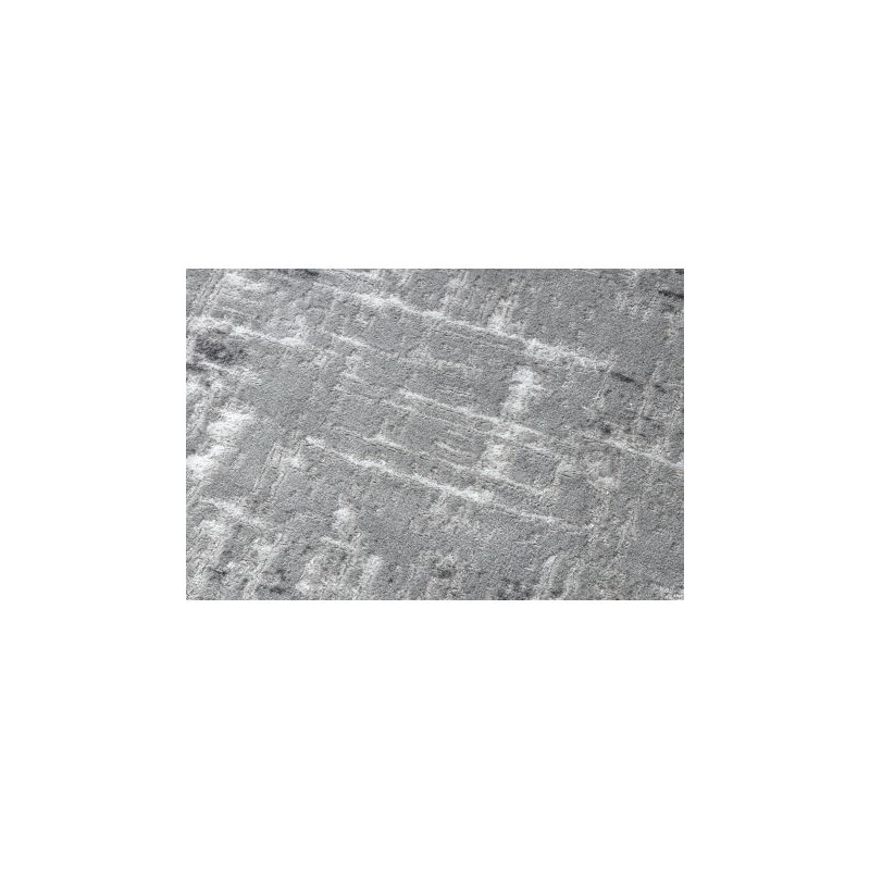 Dywan MEFE nowoczesny Koło 8722 Linie vintage przecierany - Strukturalny, dwa poziomy runa szary / biały koło 160cm Dywan MEFE nowoczesny Koło 8722 Linie vintage przecierany - Strukturalny, dwa poziomy runa szary / biały koło 160cm