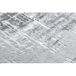 Dywan MEFE nowoczesny Koło 8722 Linie vintage przecierany - Strukturalny, dwa poziomy runa szary / biały koło 200cm Dywan MEFE nowoczesny Koło 8722 Linie vintage przecierany - Strukturalny, dwa poziomy runa szary / biały koło 200cm