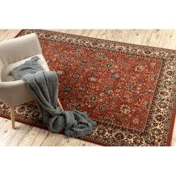 Dywan wełniany KASHQAI 4362 200 ornament bordo / beż 120x170cm Dywan wełniany KASHQAI 4362 200 ornament bordo / beż 120x170cm