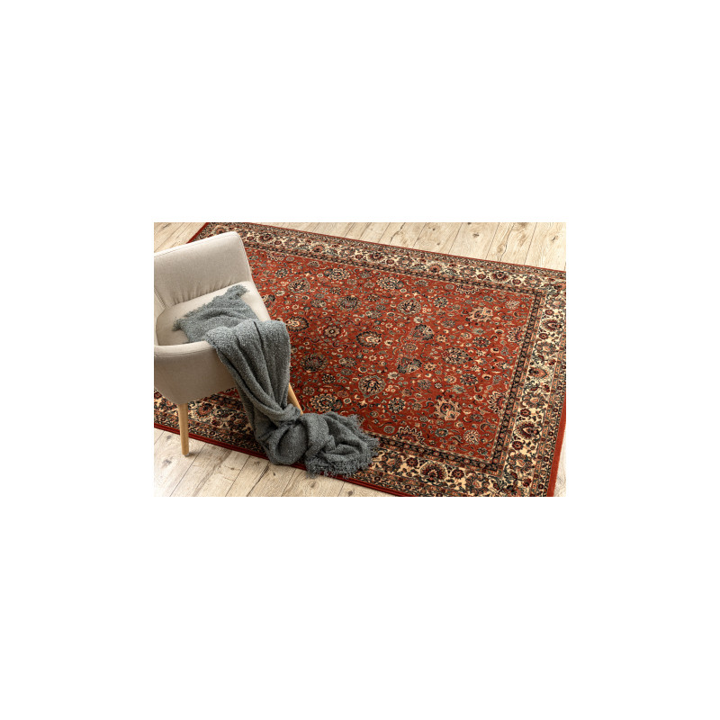 Dywan wełniany KASHQAI 4362 200 ornament bordo / beż 120x170cm Dywan wełniany KASHQAI 4362 200 ornament bordo / beż 120x170cm