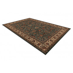 Dywan wełniany KASHQAI 4362 410 ornament zielony / beż 120x170cm