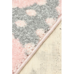 Dywan Kiddy E330A-SFS32 PINK 100x150cm