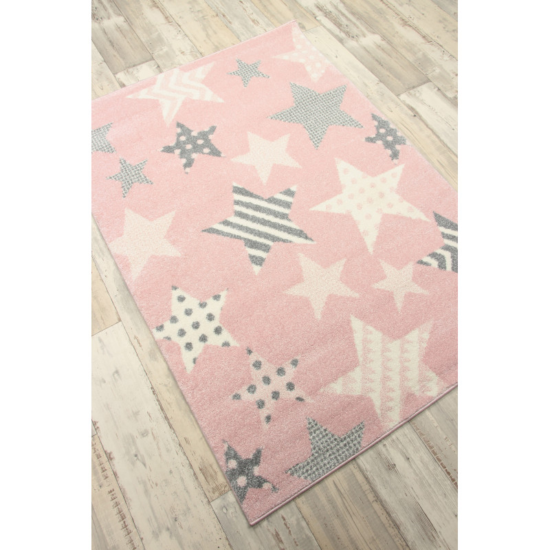 Dywan Kiddy E330A-SFS32 PINK 100x150cm