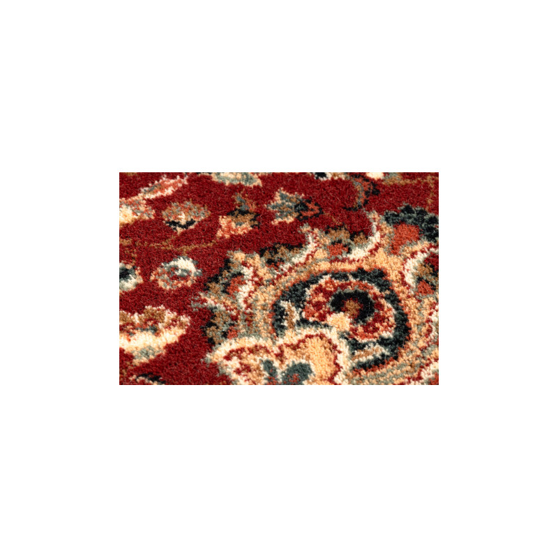 Dywan wełniany KASHQAI 4362 302 ornament bordo / beż 120x170cm