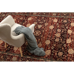 Dywan wełniany KASHQAI 4362 300 ornament bordo / czarny 200x300cm