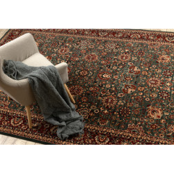 Dywan wełniany KASHQAI 4362 400 ornament zielony / bordo 200x300cm