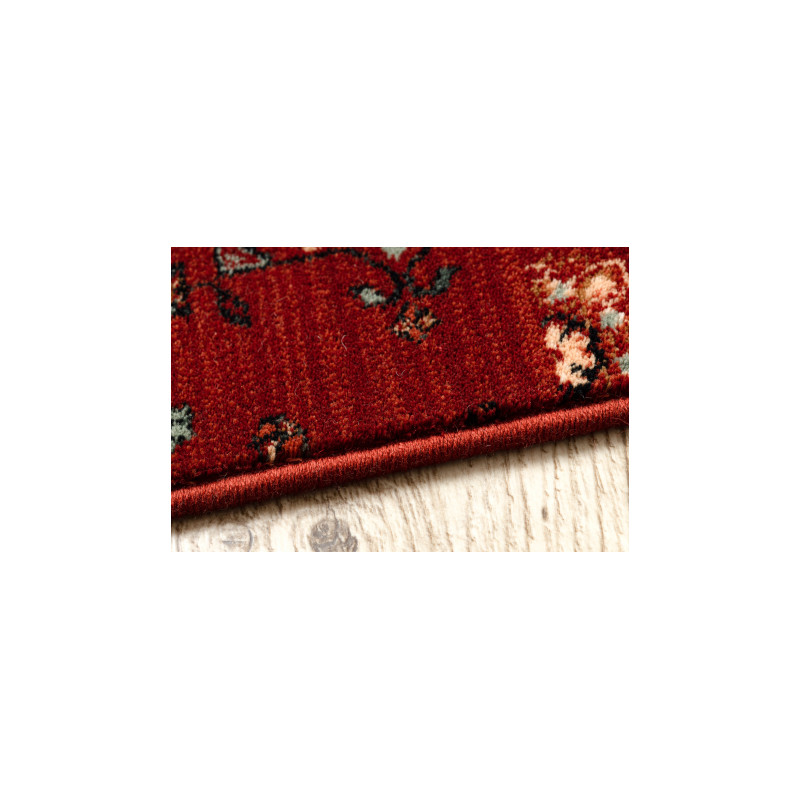Dywan wełniany KASHQAI 4327 300 Patchwork bordo 120x170cm
