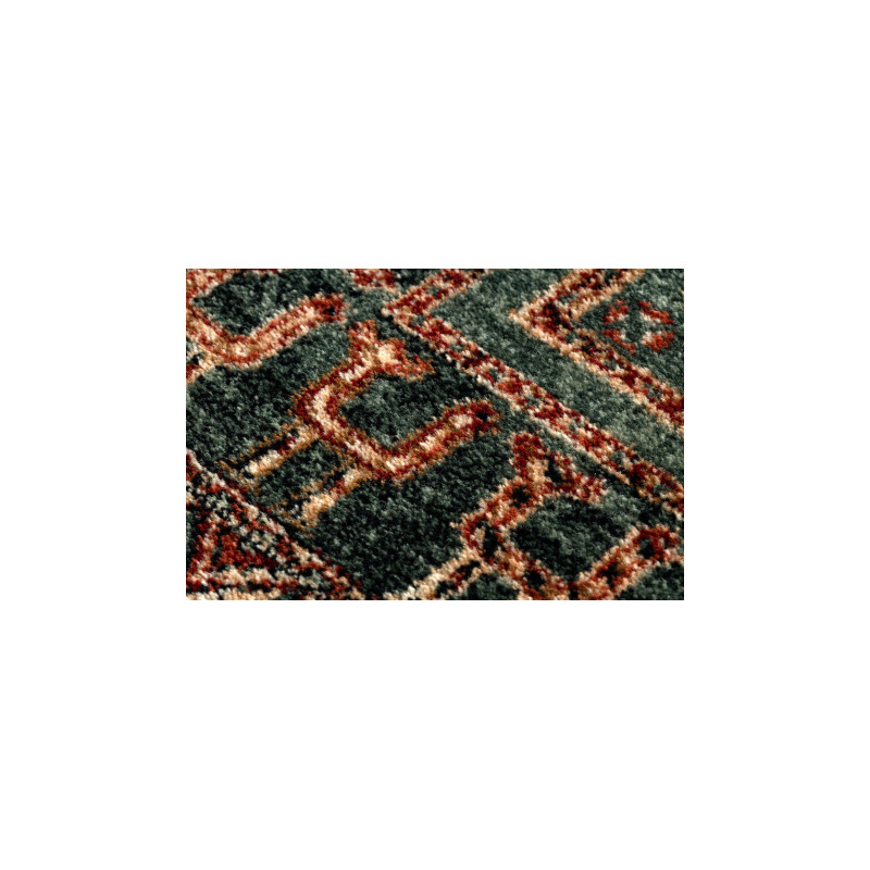 Dywan wełniany KASHQAI 4349 400 orientalny, ramka zielony 120x170cm Dywan wełniany KASHQAI 4349 400 orientalny, ramka zielony 120x170cm