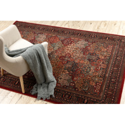 Dywan wełniany KASHQAI 4309 300 orientalny, ramka bordo 80x160cm