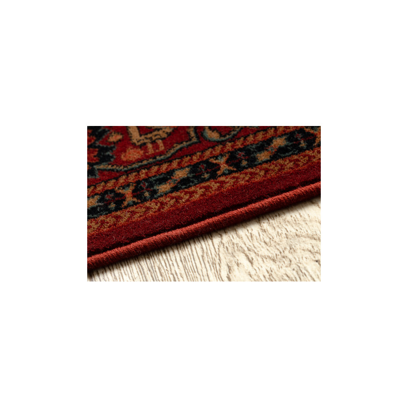 Dywan wełniany KASHQAI 4345 300 orientalny, ramka bordo 80x160cm Dywan wełniany KASHQAI 4345 300 orientalny, ramka bordo 80x160cm