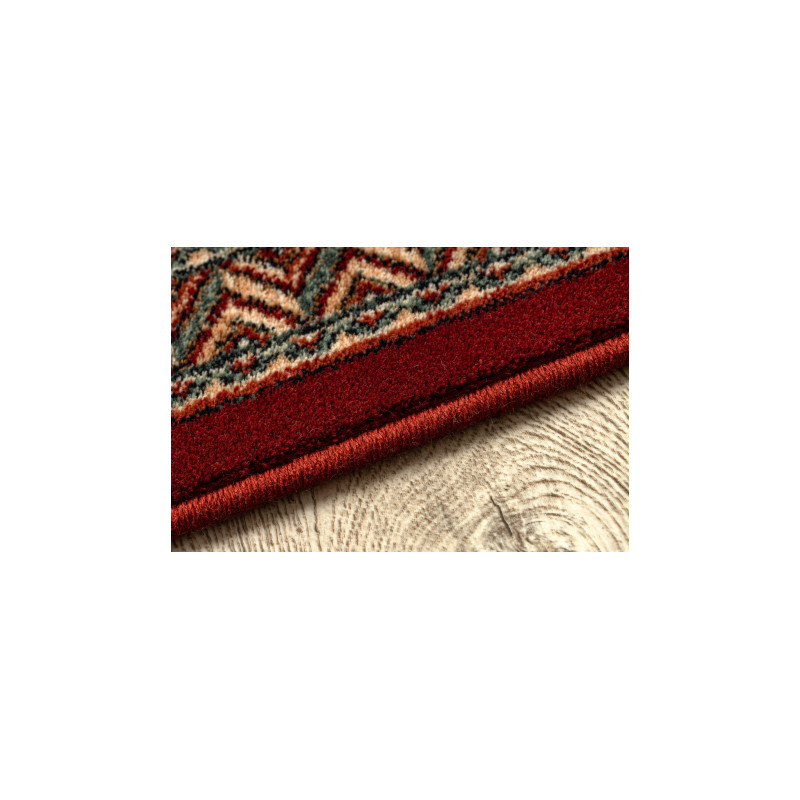 Dywan wełniany KASHQAI 4349 300 orientalny, ramka terakota / zielony 200x300cm Dywan wełniany KASHQAI 4349 300 orientalny, ramka terakota / zielony 200x300cm