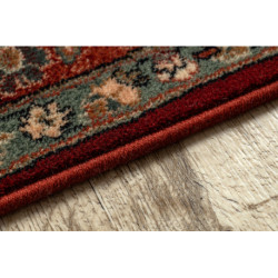 Dywan wełniany KASHQAI 4377 300 ornament bordo / beż 200x300cm