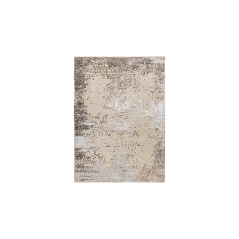 Dywan BLISS Z194AZ148 ciemny beż / beż - Abstrakcja, nowoczesny, strukturalny  80x150cm
