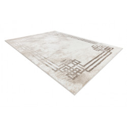 Dywan BLISS Z203AZ138 krem / beż - Ramka, nowoczesny, strukturalny  160x220cm
