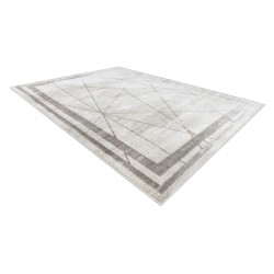 Dywan BLISS Z201AZ128 krem / beż - Ramka, geometryczny, nowoczesny, strukturalny 140x190cm Dywan BLISS Z201AZ128 krem / beż - Ramka, geometryczny, nowoczesny, strukturalny 140x190cm