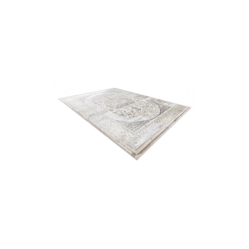Dywan BLISS Z204AZ128 krem / beż - Ramka, ornament, nowoczesny, strukturalny  120x170cm
