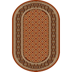 Dywan Agnella Standard Apium Terakota Owal