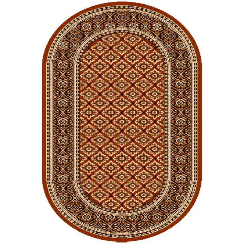 Dywan Agnella Standard Apium Terakota Owal