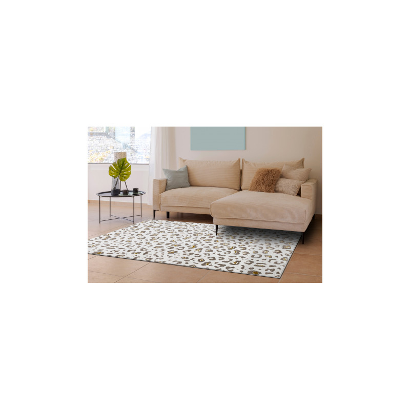 Dywan BLISS Z232AZ128 krem / beż - Panterka, nowoczesny, strukturalny 120x170cm Dywan BLISS Z232AZ128 krem / beż - Panterka, nowoczesny, strukturalny 120x170cm
