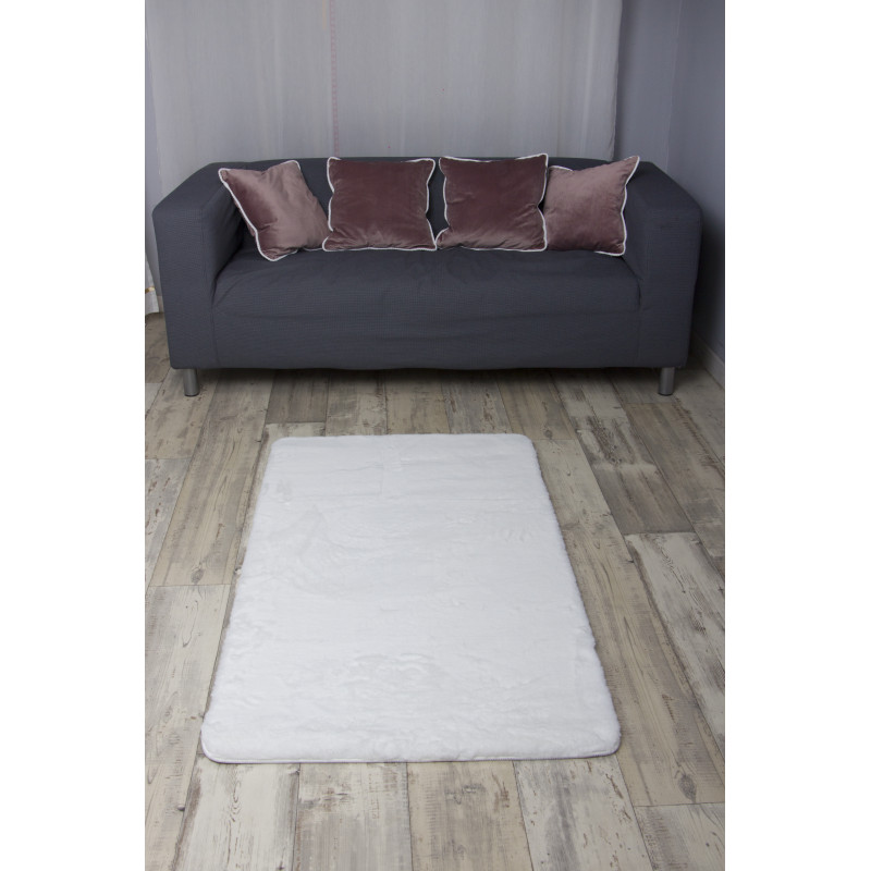 Dywan Rabbit  01 WHITE 80x140cm