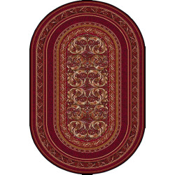 Dywan Agnella Standard Aralia Bordo Owal
