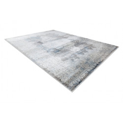 Dywan BLISS Z214AZ221 krem / niebieski - Rozeta, nowoczesny, strukturalny  80x150cm