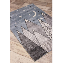 Dywan Kiddy D657A BLUE 133x190cm Dywan Kiddy D657A BLUE 133x190cm