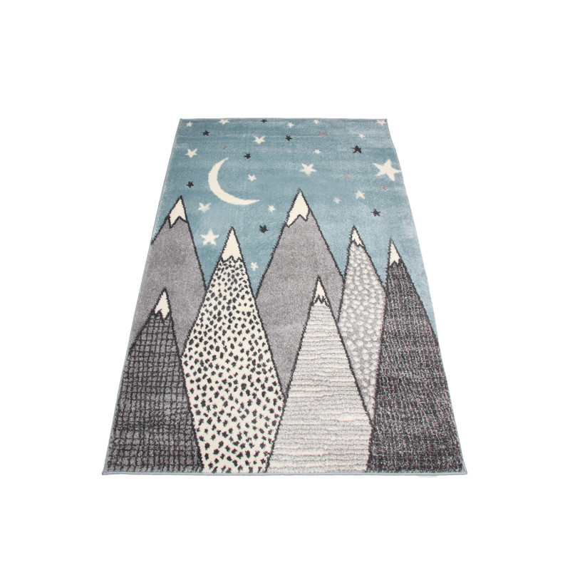 Dywan Kiddy D657A BLUE 133x190cm Dywan Kiddy D657A BLUE 133x190cm