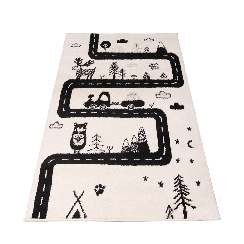 Dywan Kiddy H046A L.GREY 133x190cm Dywan Kiddy H046A L.GREY 133x190cm