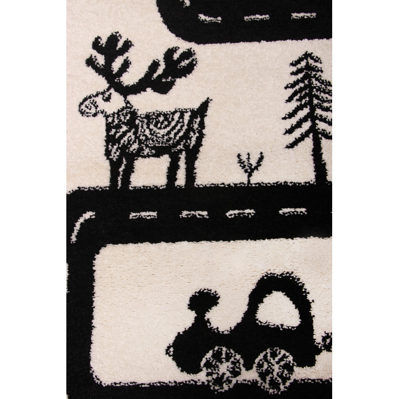 Dywan Kiddy H046A L.GREY 133x190cm Dywan Kiddy H046A L.GREY 133x190cm
