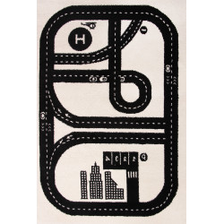 Dywan Kiddy H050A L.GREY 133x190cm