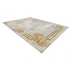 Dywan BLISS Z203AZ137 krem / złoty - Ramka, grecki, nowoczesny, strukturalny 160x220cm Dywan BLISS Z203AZ137 krem / złoty - Ramka, grecki, nowoczesny, strukturalny 160x220cm