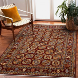 Dywan KESHAN Frędzle, Ornament, ramka orientalny 7874/53588 bordo 250x340cm Dywan KESHAN Frędzle, Ornament, ramka orientalny 7874/53588 bordo 250x340cm