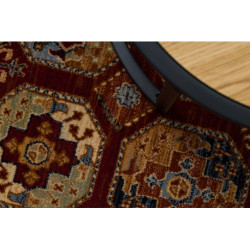 Dywan KESHAN Frędzle, Ornament, ramka orientalny 7874/53588 bordo 250x340cm Dywan KESHAN Frędzle, Ornament, ramka orientalny 7874/53588 bordo 250x340cm