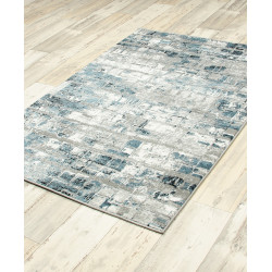 Dywan HOME NP136A GREY/BLUE 120x170cm