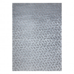 Dywan PEARL 51320D szary - Geometryczny, ekskluzywny, strukturalny 192x290cm