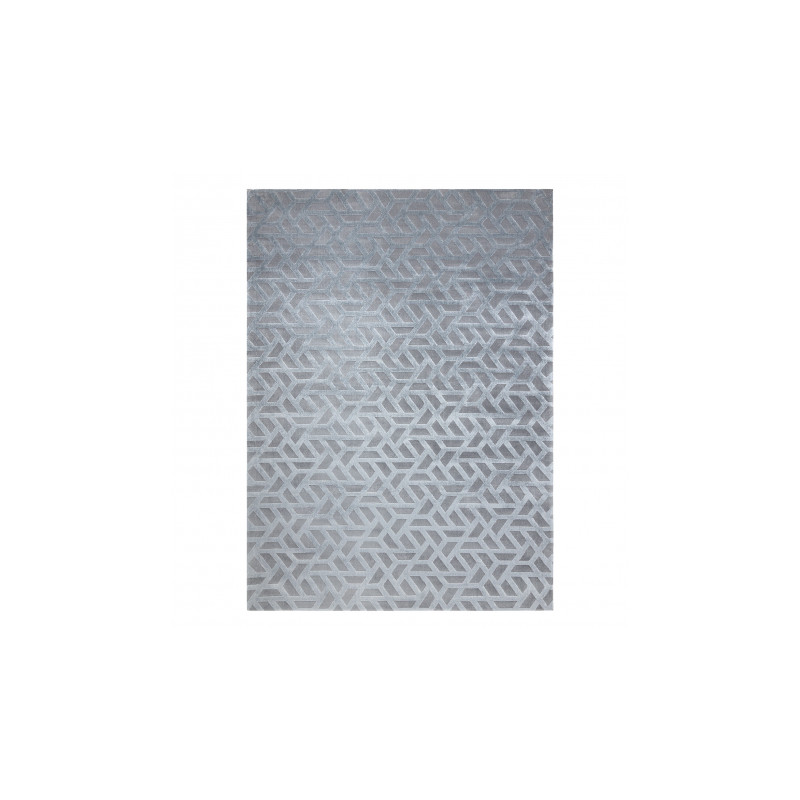 Dywan PEARL 51320D szary - Geometryczny, ekskluzywny, strukturalny  230x330cm